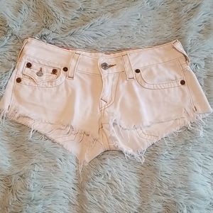 True religion joey cut offs